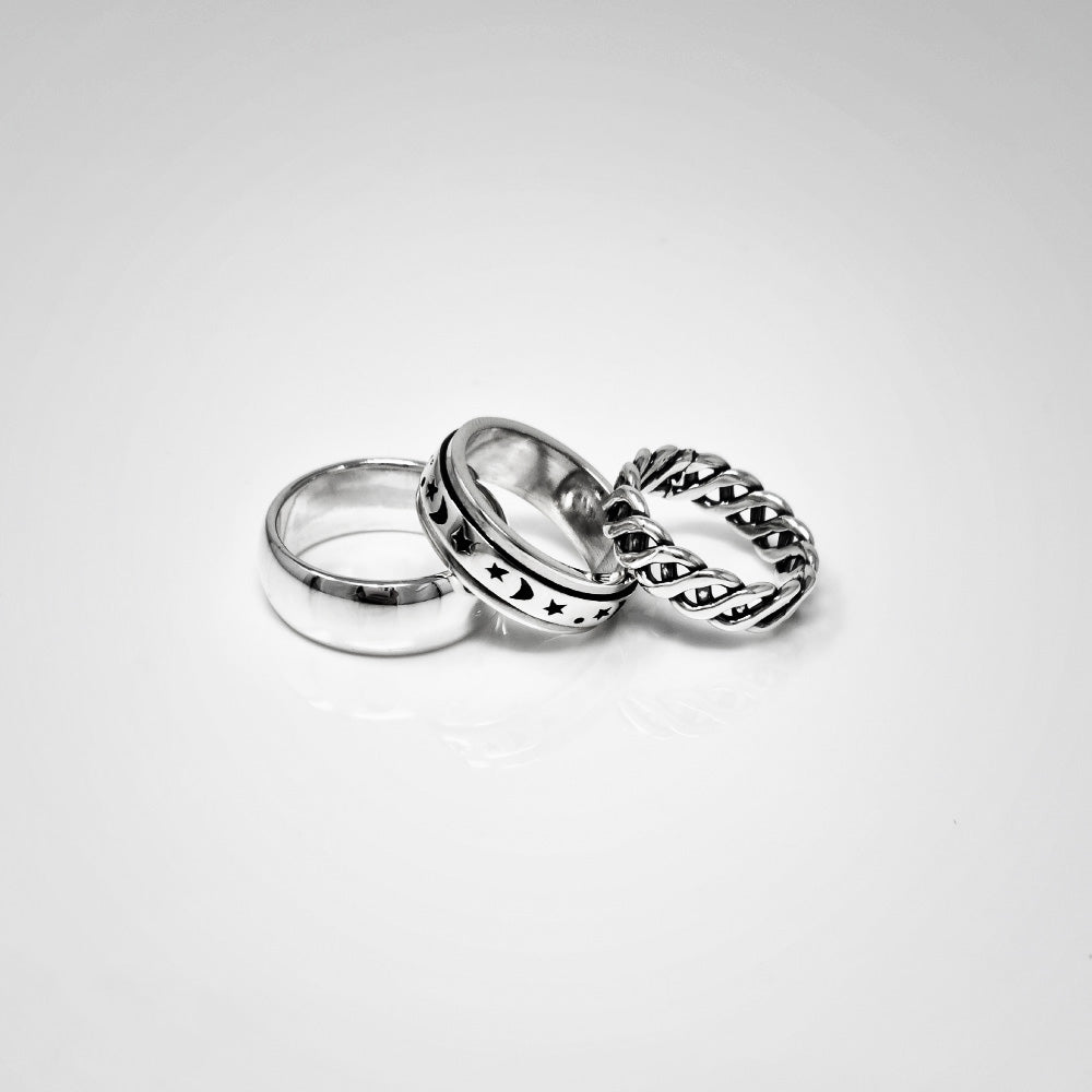 womens silver ring