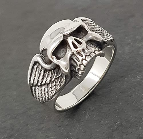 925 Sterling Silver Skull Ring 