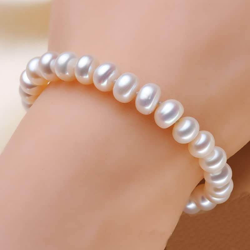 Button Shape Pearl Bracelet