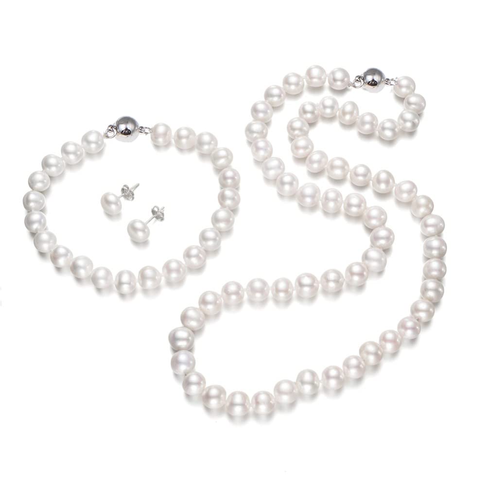 AA Grade Freshwater Pearl Jewelry Set