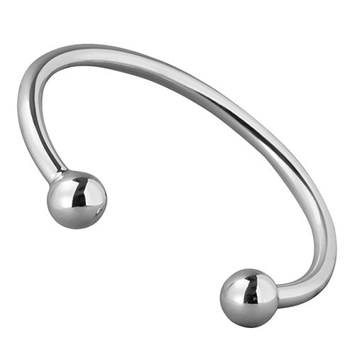 Men's Heavy Torque Bangle | Solid 925 Sterling Silver Bracelet - 35.2 Grams