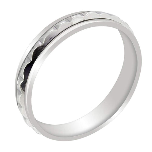 hammered ring for women