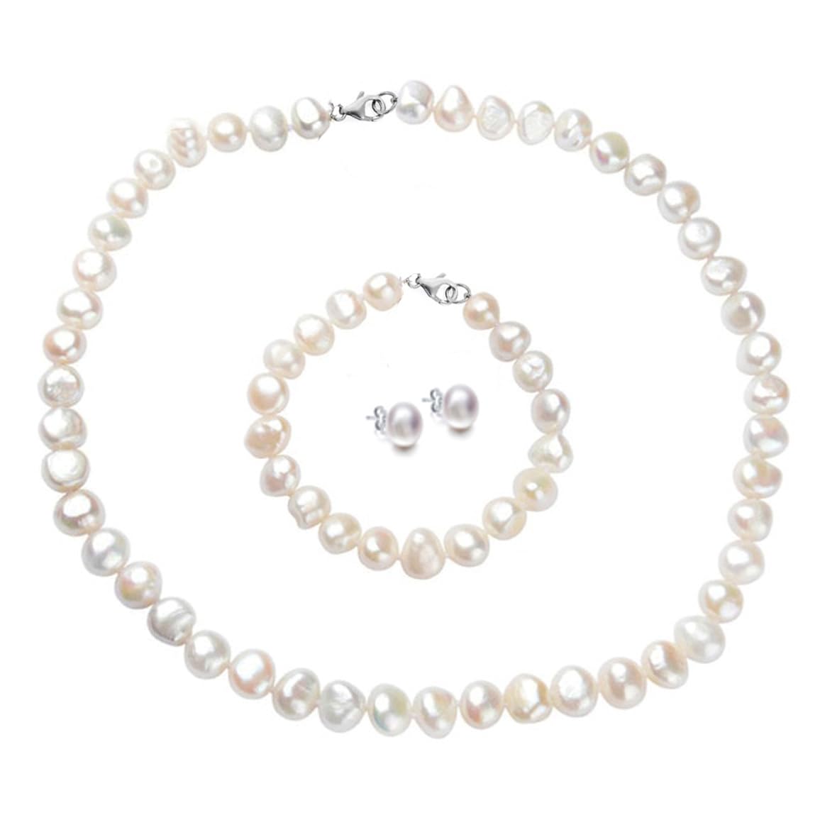 pearl necklace set