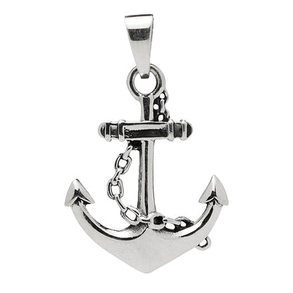 Sterling Silver Anchor Pendant