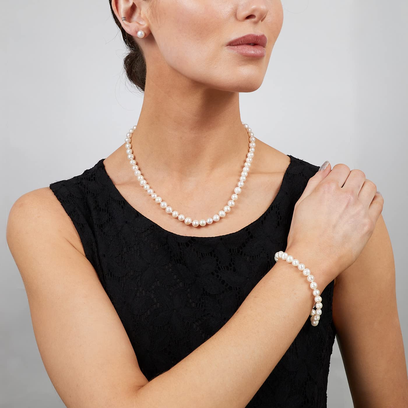 AA Grade Freshwater Pearl Jewelry Set