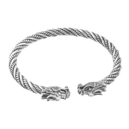 925 Dragon Torque Bangle