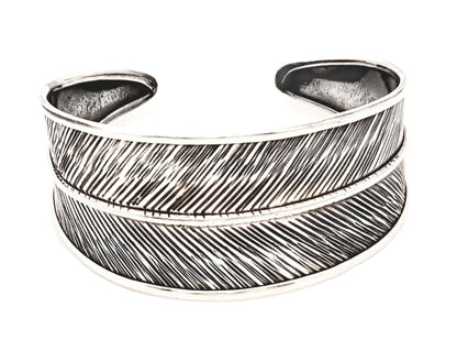 womens silver bangle