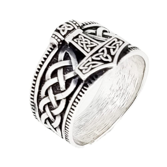 VIKING SILVER RING FOR MEN