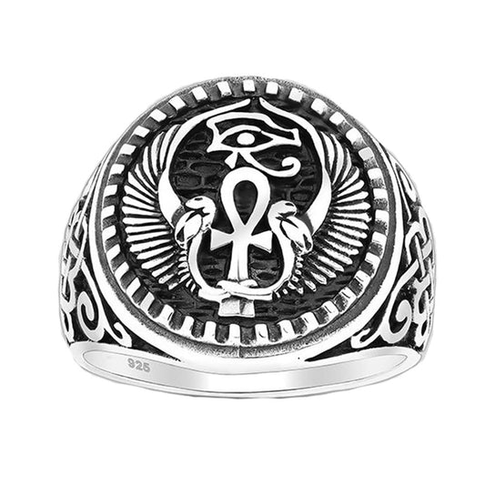  Egypt Eye Ring for Men