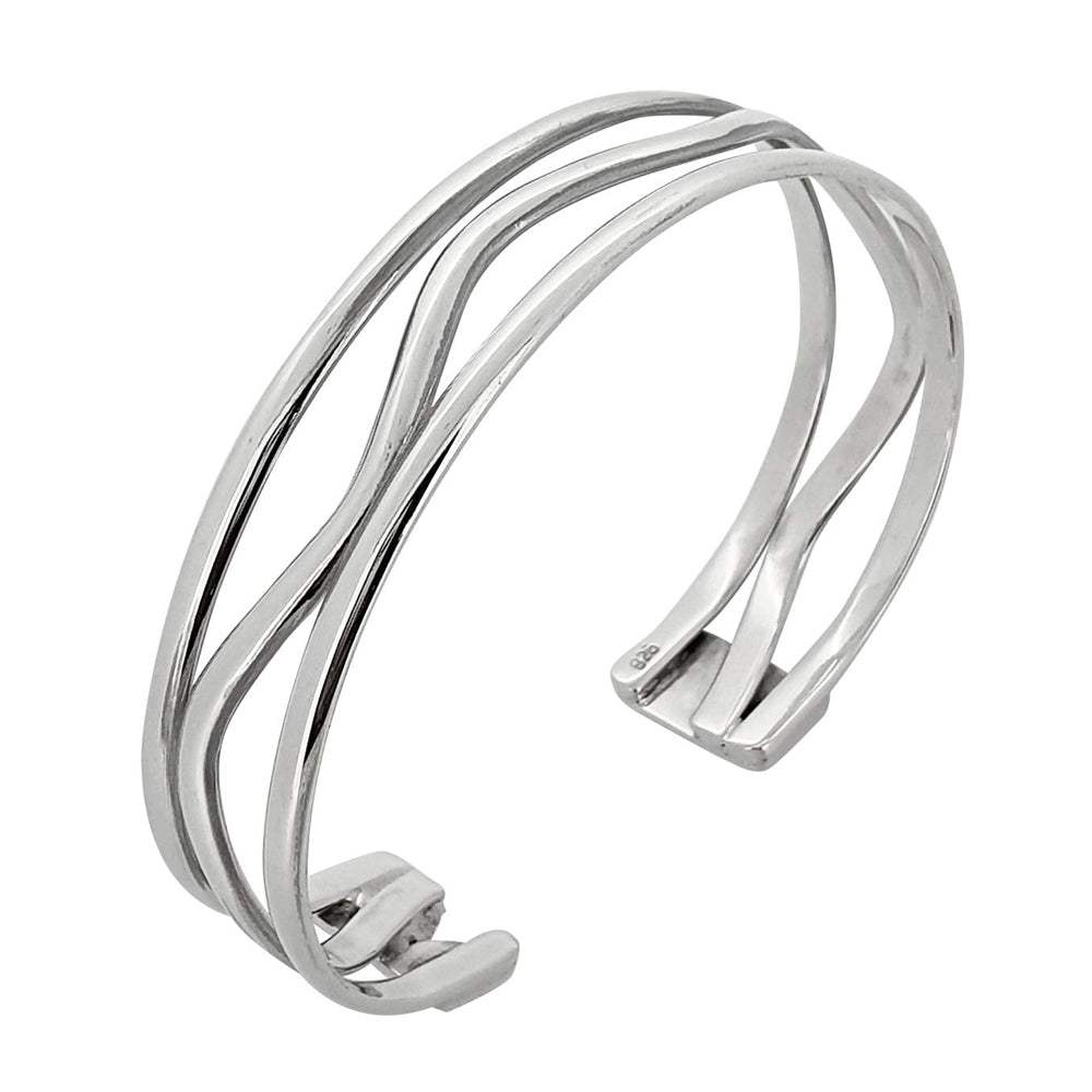 Womens silver bracelet